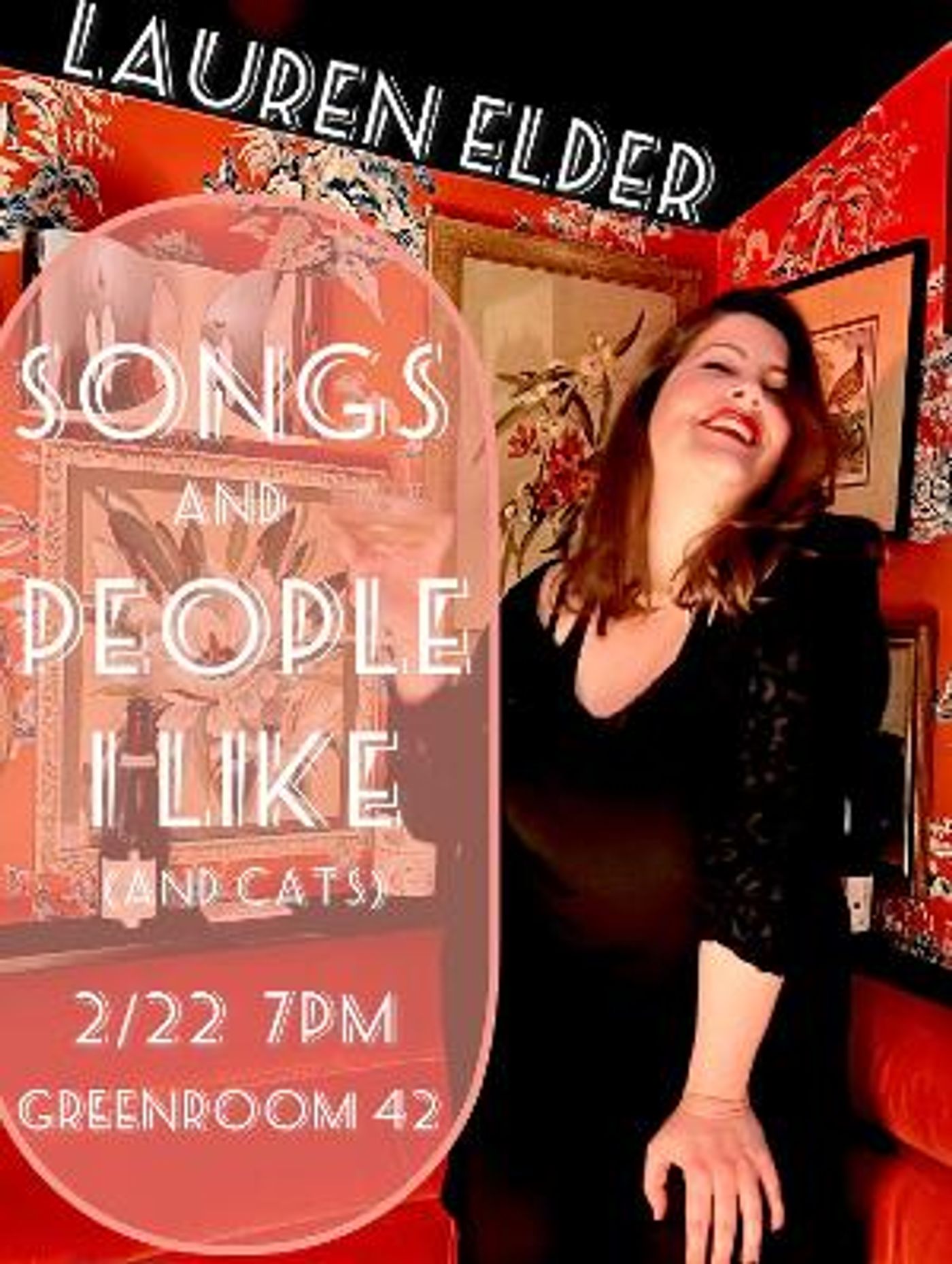 Lauren Molina, Nick Cearley, Javier Ignacio, and More Join Lauren Elder For SONGS AND PEOPLE I LIKE At The Green Room 42  Image
