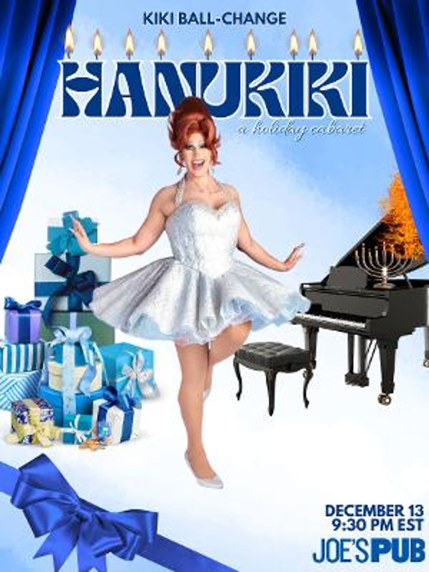 Kiki Ball-Change to Make Joe's Pub Debut With Holiday Cabaret, HANUKIKI  Image