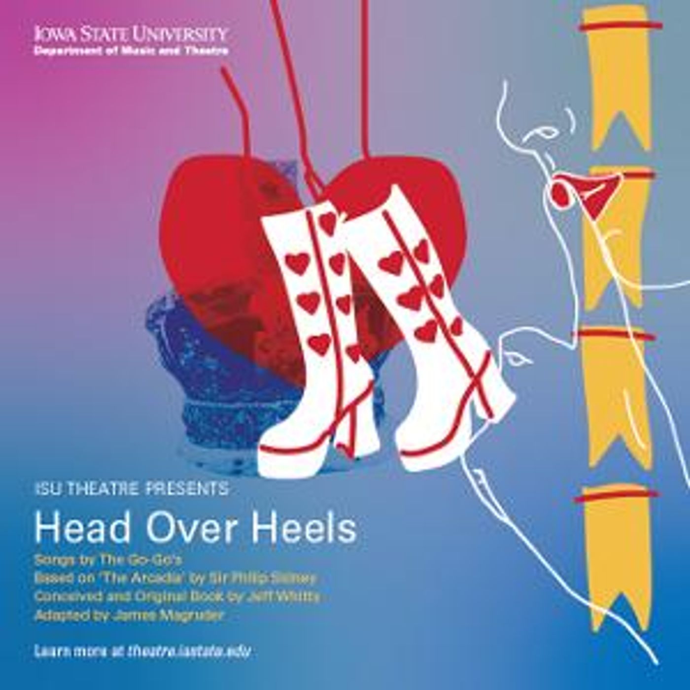 HEAD OVER HEELS Comes to ISU Theatre This Month  Image