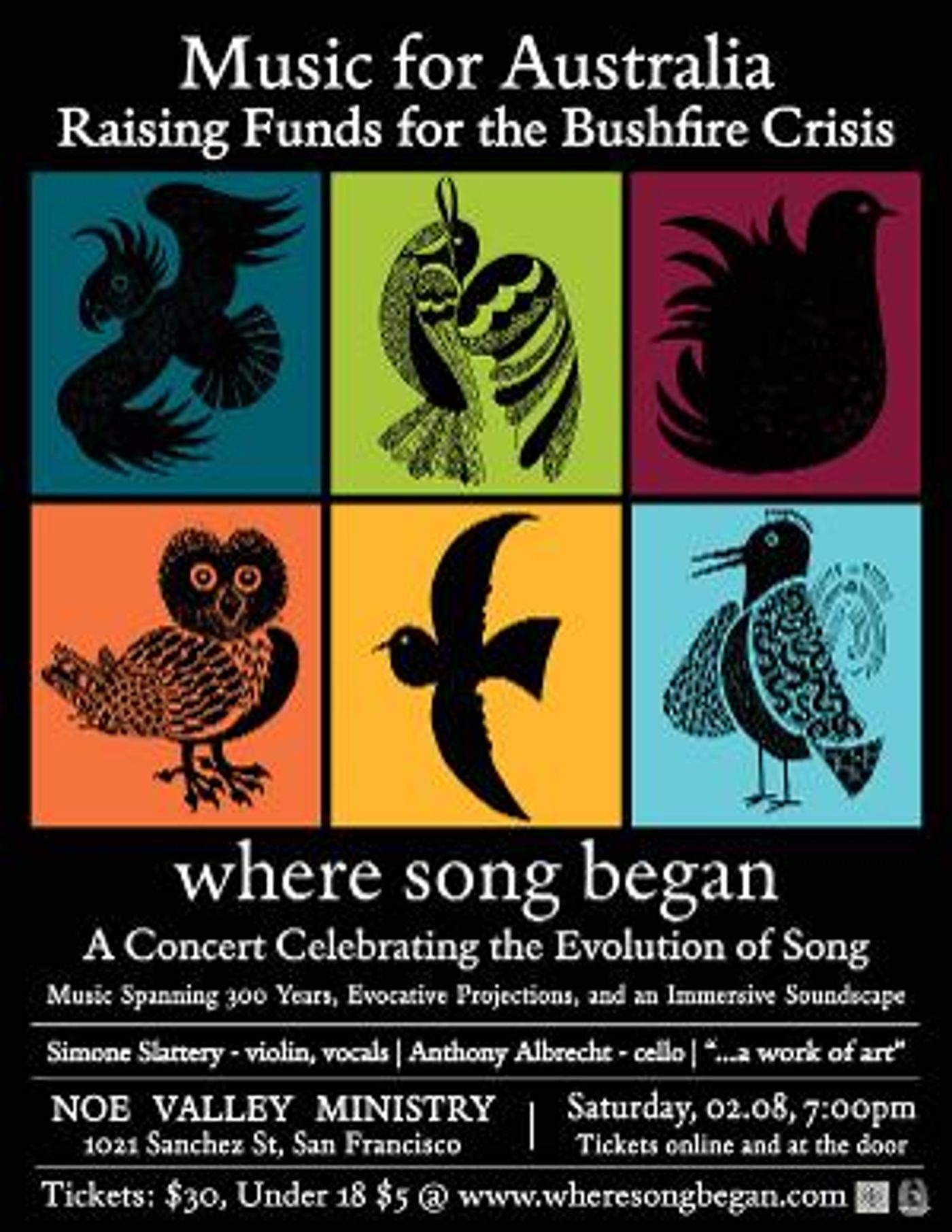 MUSIC FOR AUSTRALIA: A CONCERT RAISING FUNDS FOR THE BUSHFIRE CRISIS to Take Place in February  Image