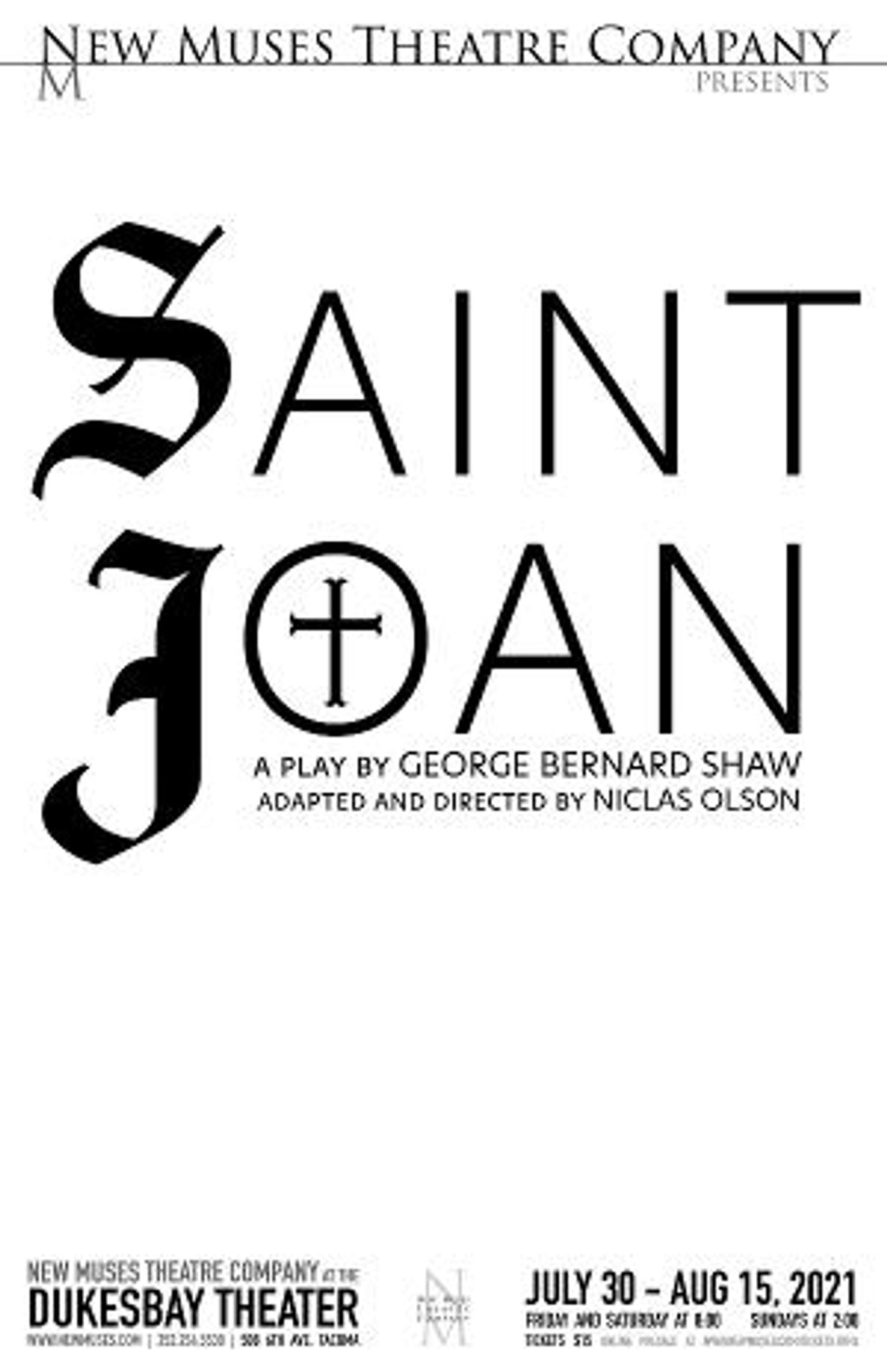 Casting Announced For New Muses' SAINT JOAN  Image