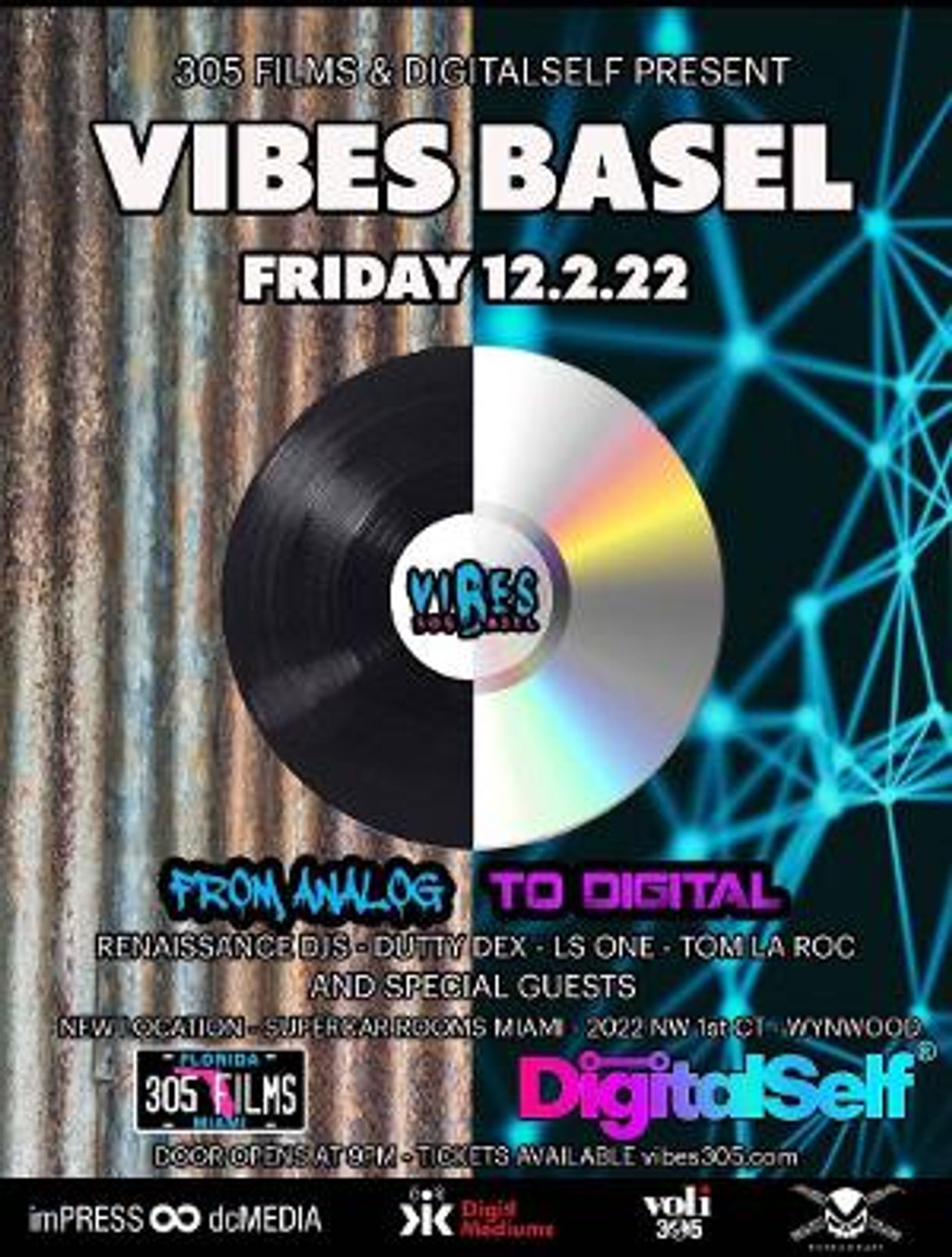 (ARTS) DigitalSelf And 305 Films Sponsor Vibes Basel At Art Basel Miami  Image