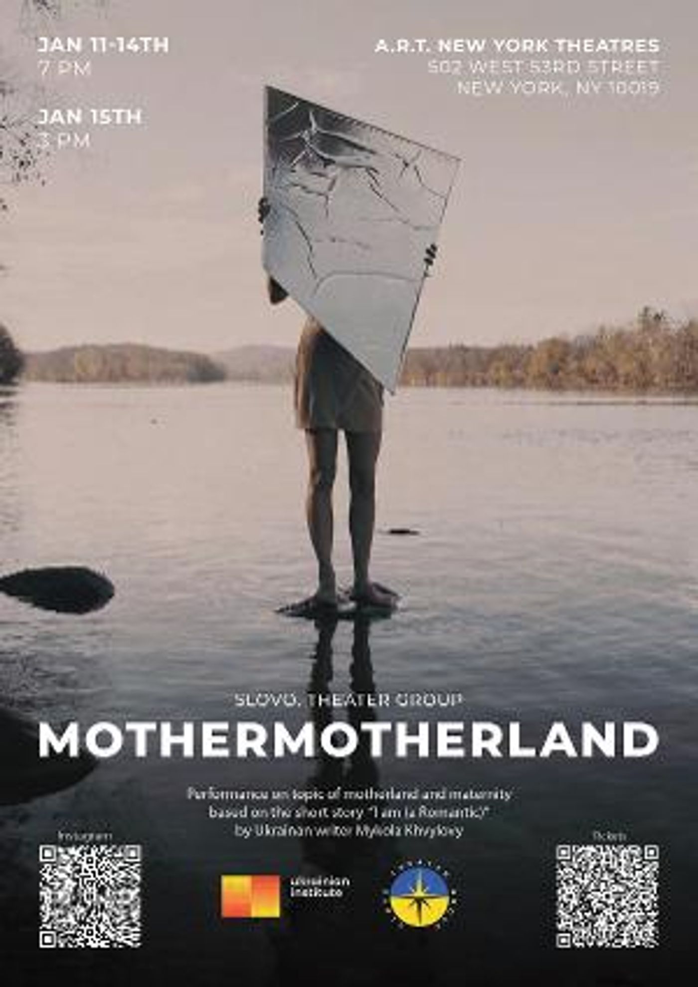 Ukrainian Actors to Perform Devised Piece MOTHERMOTHERLAND In Free NYC Showcase in January  Image