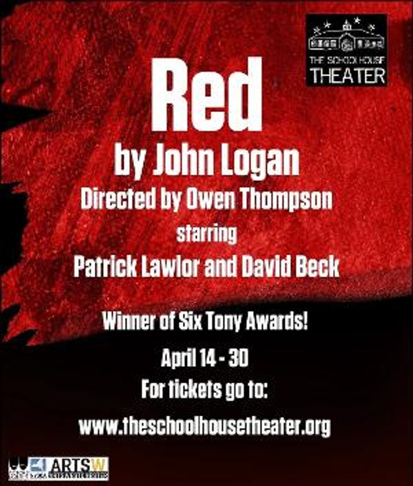 The Schoolhouse Theater to Reopen With John Logan's RED  Image