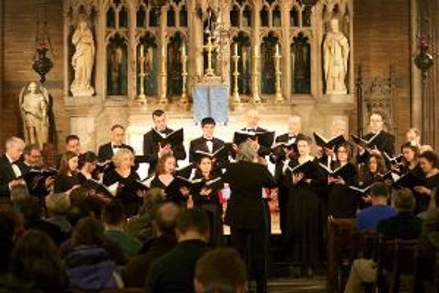 Maestro Harold Rosenbaum And The Canticum Novum Singers Present Bach Choral Movements At St. Luke's Episcopal Image