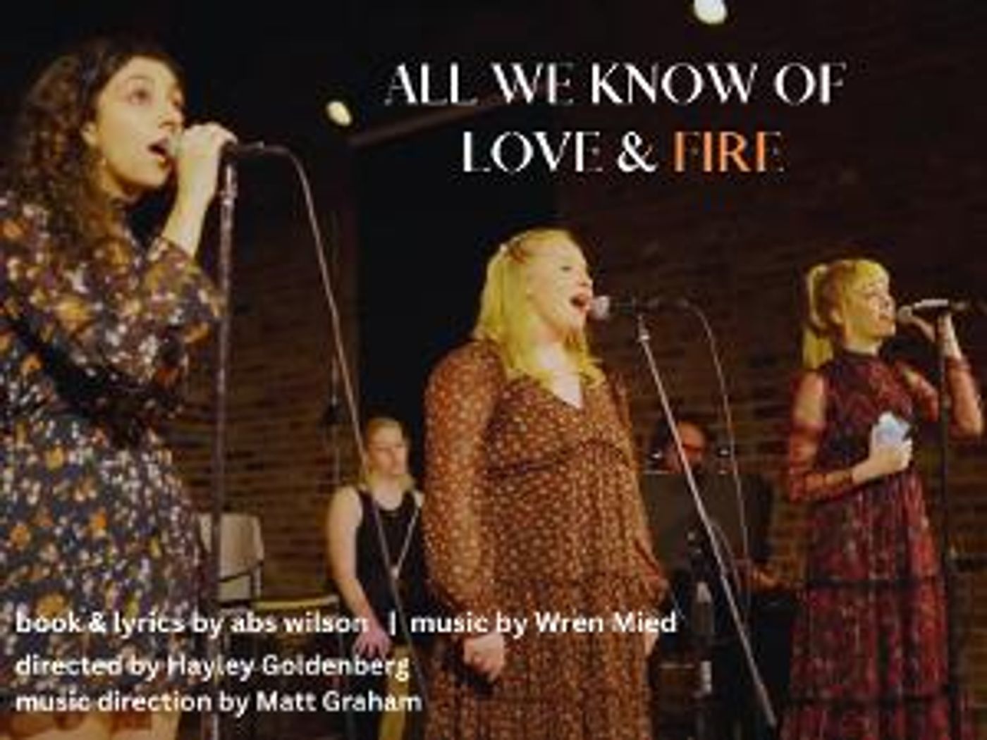ALL WE KNOW OF LOVE & FIRE Premieres at The Tank Lime Fest  Image