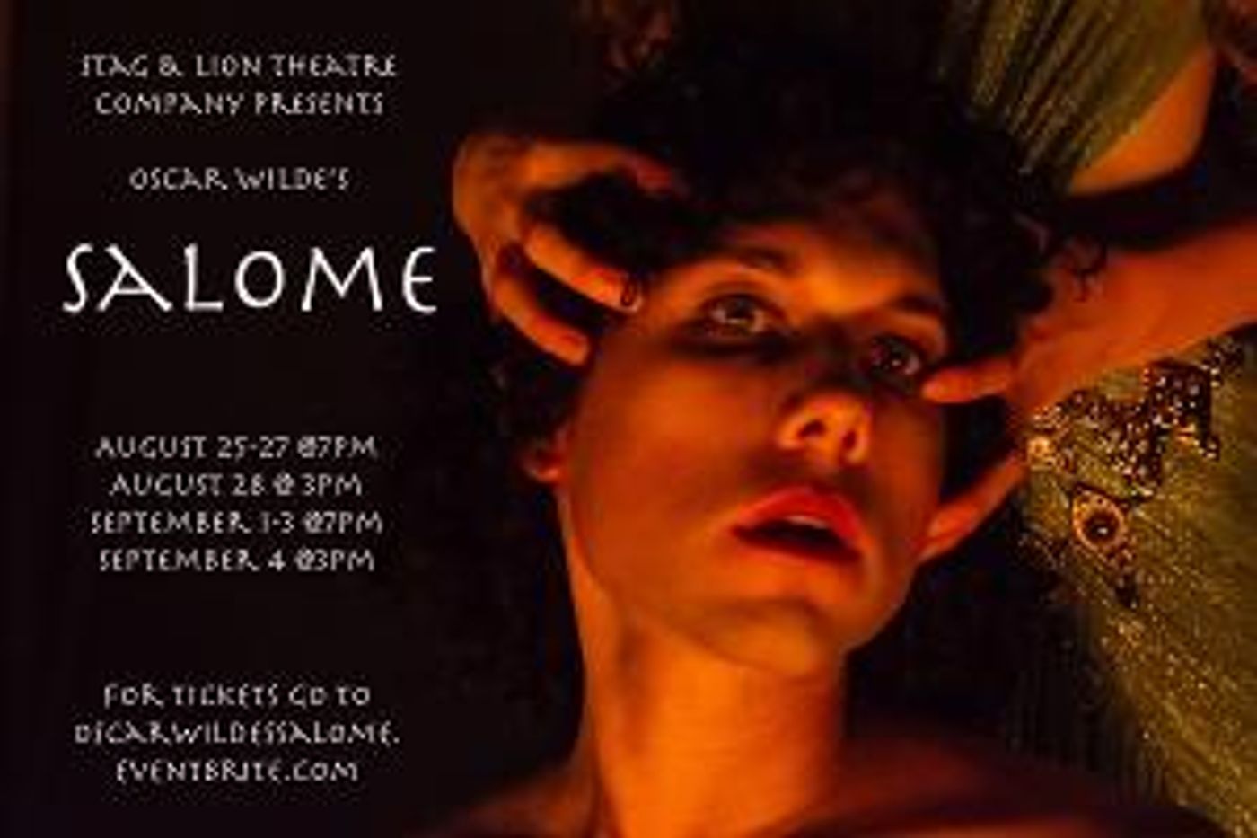 Stag & Lion To Present Oscar Wilde's SALOME At The Trinity Theatre This Month  Image