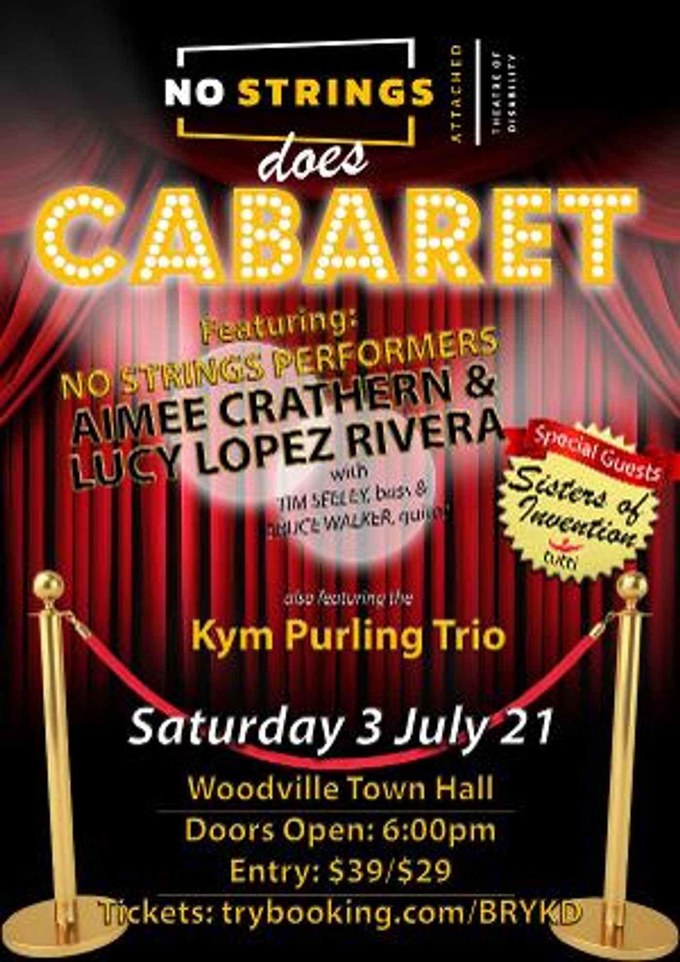 NO STRINGS DOES CABARET Hits the Stage This Summer  Image
