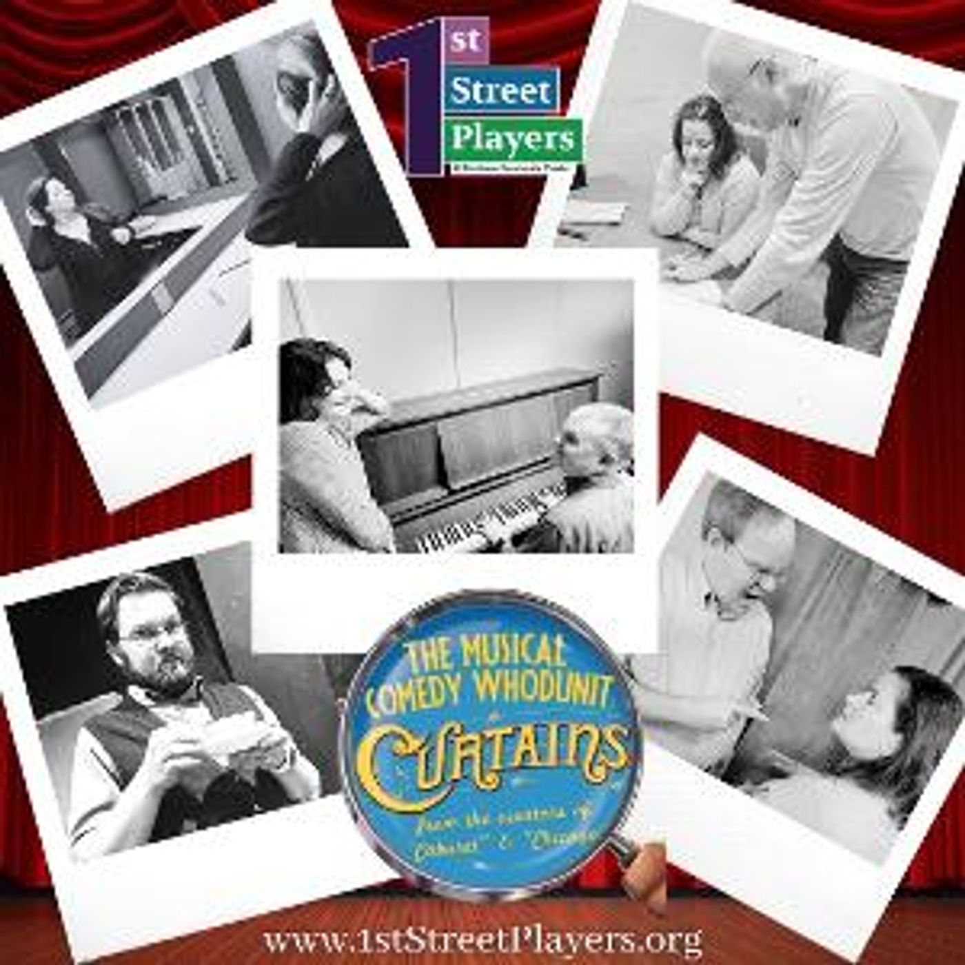 Curtains Up On 1st Street Players' New Season, With The Musical CURTAINS  Image