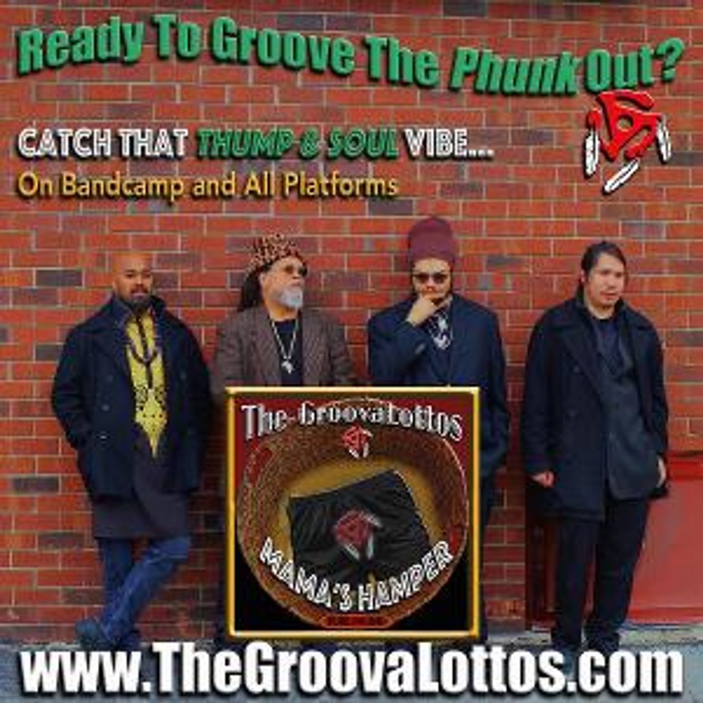 The GroovaLottos Return With MAMA'S HAMPER - Pure Phunk  Image