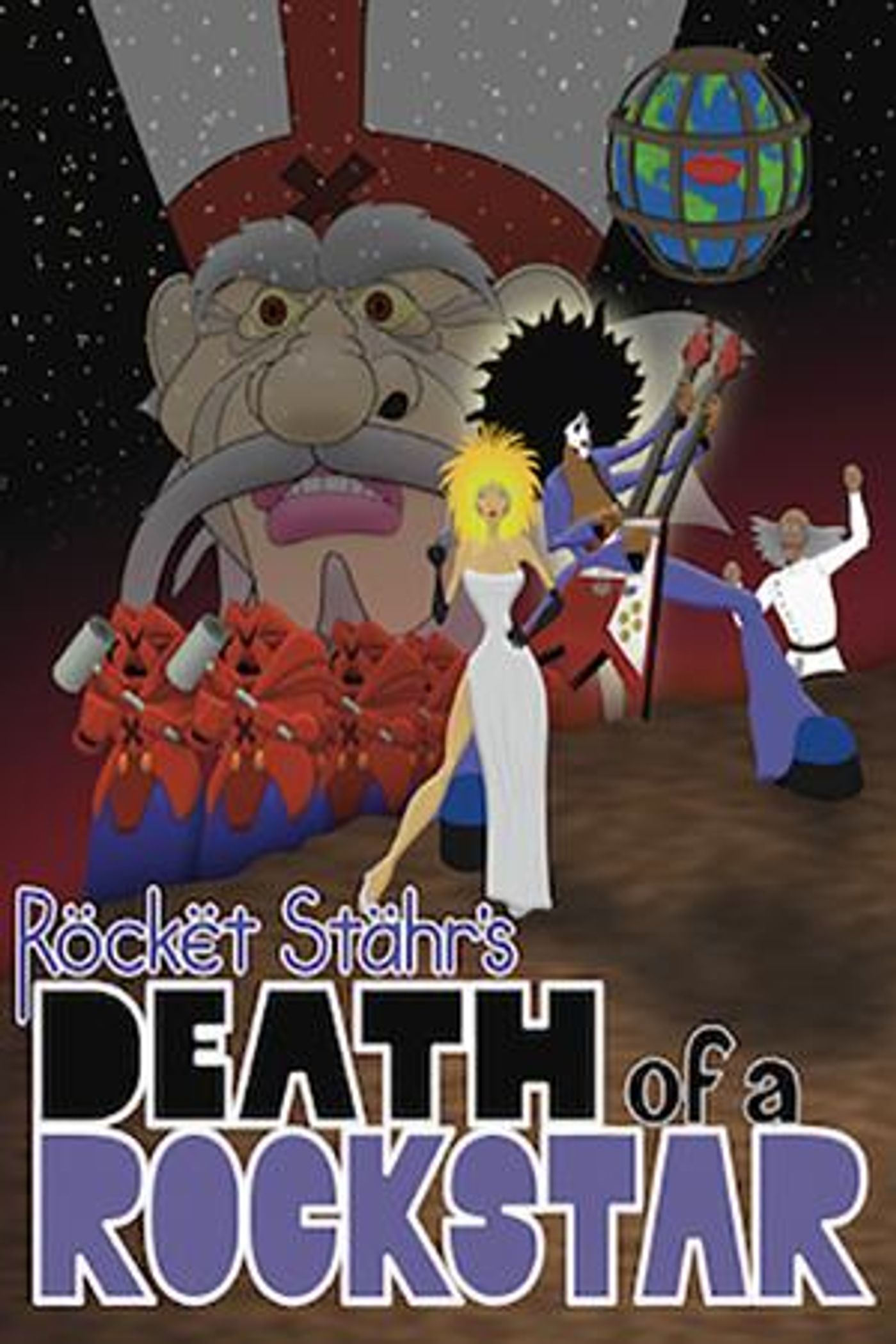 DEATH OF A ROCKSTAR World's 1st Feature-Length Animated Rock Opera to Premiere in NYC  Image
