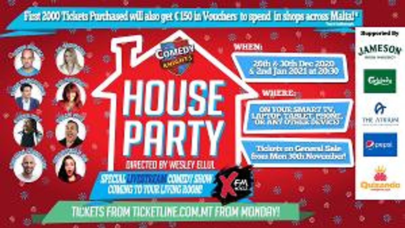 Comedy Knights Become Malta's Biggest Paid Live Stream Event  Image