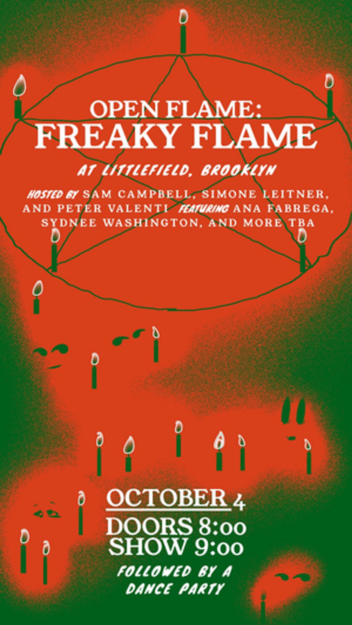 Open Flame Presents FREAKY FLAME  Image