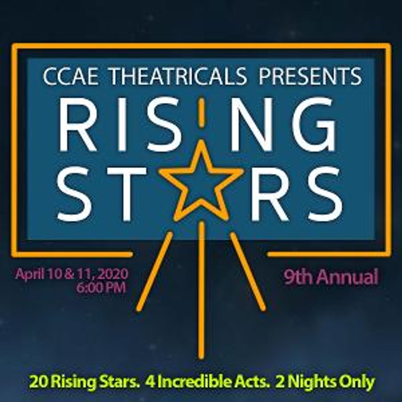 CCAE Theatricals Presents 9th Annual RISING STARS  Image