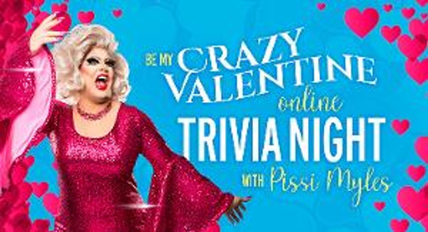 State Theatre New Jersey Presents BE MY CRAZY VALENTINE ONLINE TRIVIA NIGHT  Image