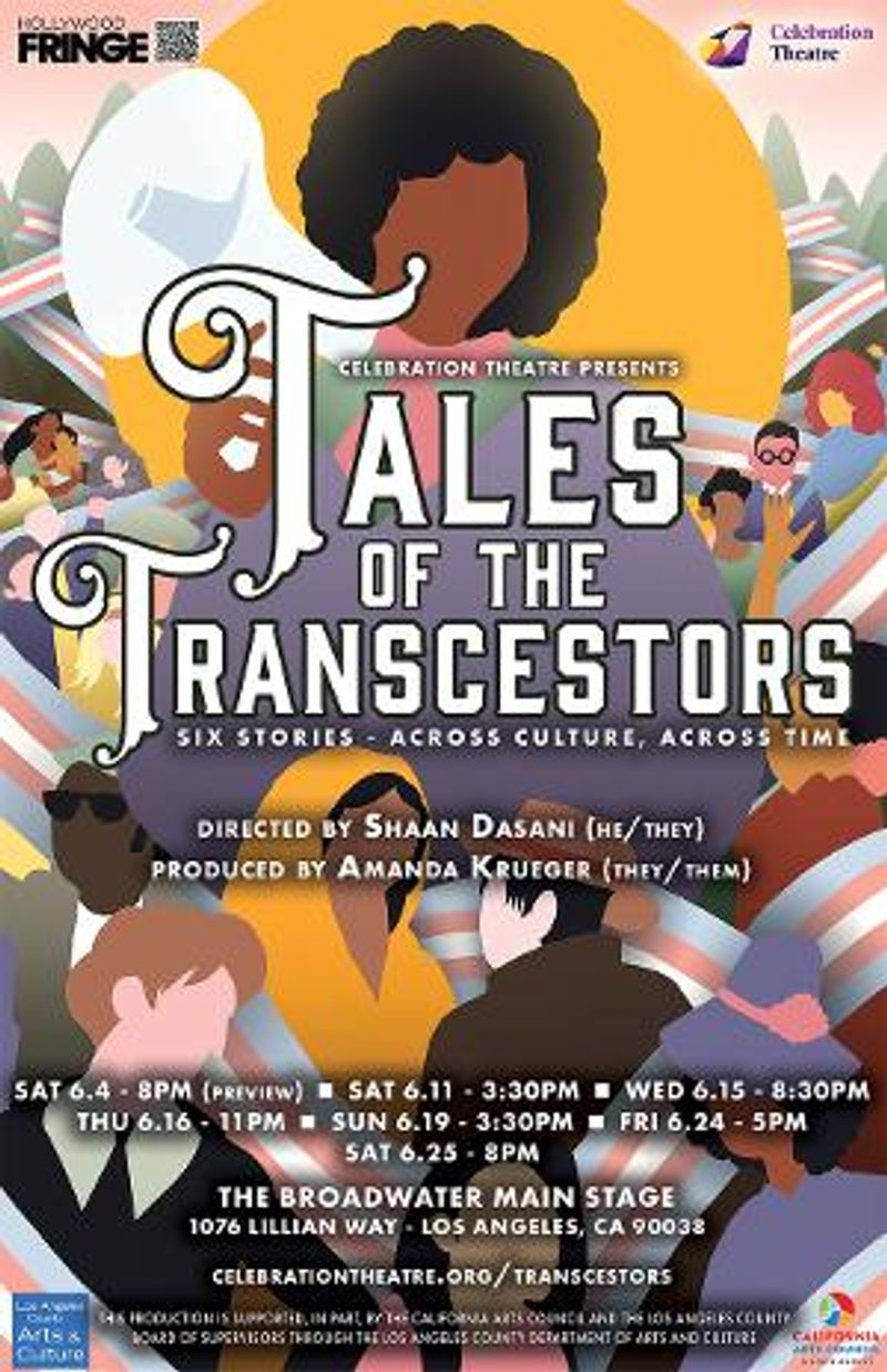 Celebration Theatre to Present TALES OF THE TRANSCESTORS - 6 Stories Of Trans Heroes Throughout History Image
