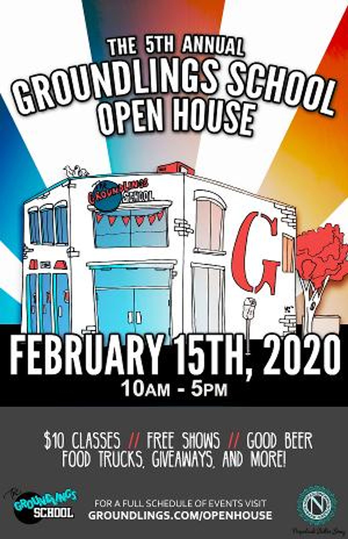 The Groundlings School Announces 5th Annual Open House  Image