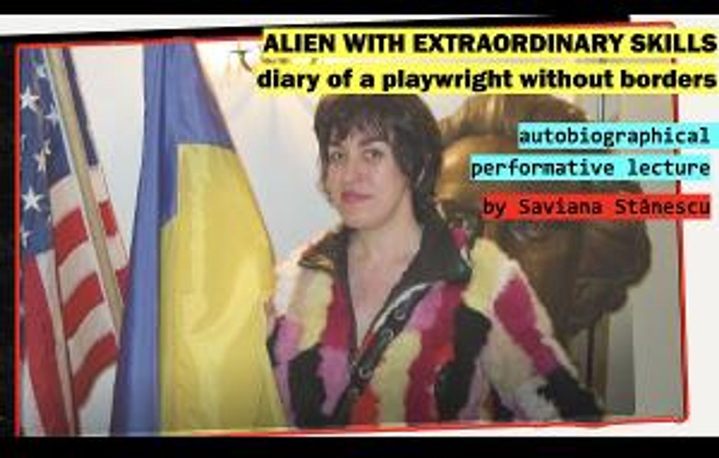 ALIEN WITH EXTRAORDINARY SKILLS to be Presented as Part of 7 Stages Theater's Festival 'Human Lights'  Image