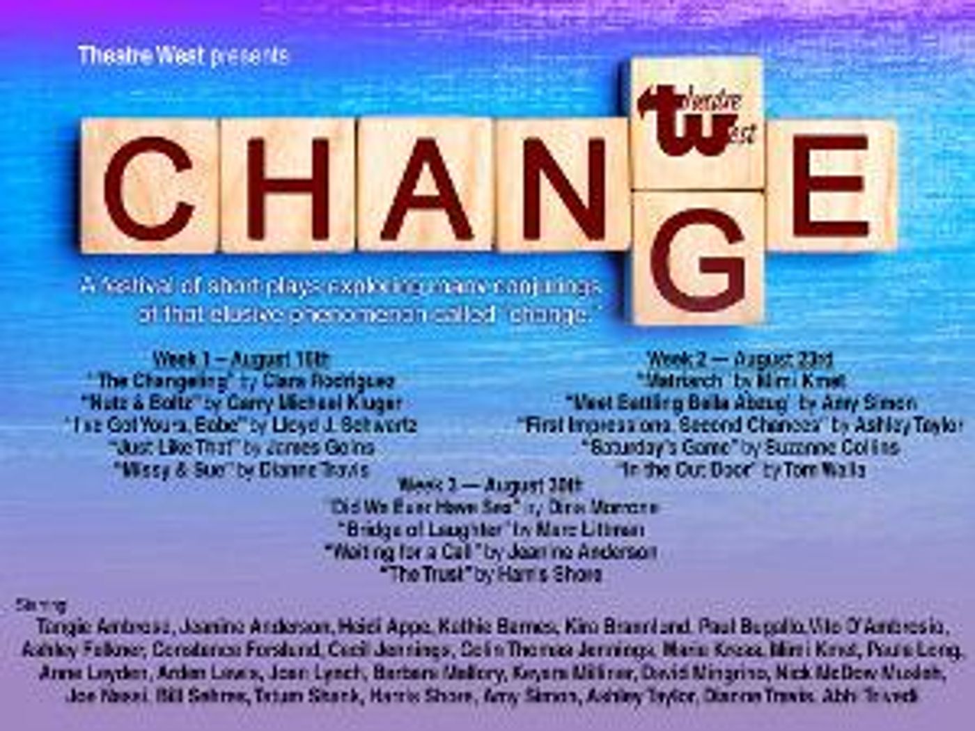CHANGE Festival Begins August 16  Image