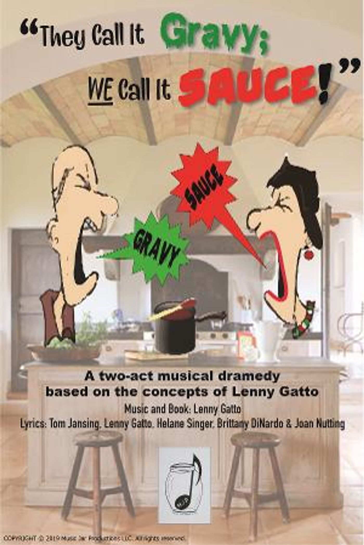 Final Run Set For THEY CALL IT GRAVY; WE CALL IT SAUCE at the Brook Arts Center  Image