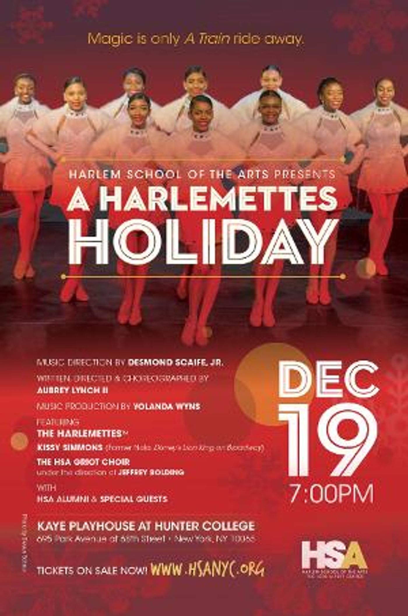 Radio City Rockettes Mentor The Harlem School of the Arts Dance Ensemble The Harlemettes  Image