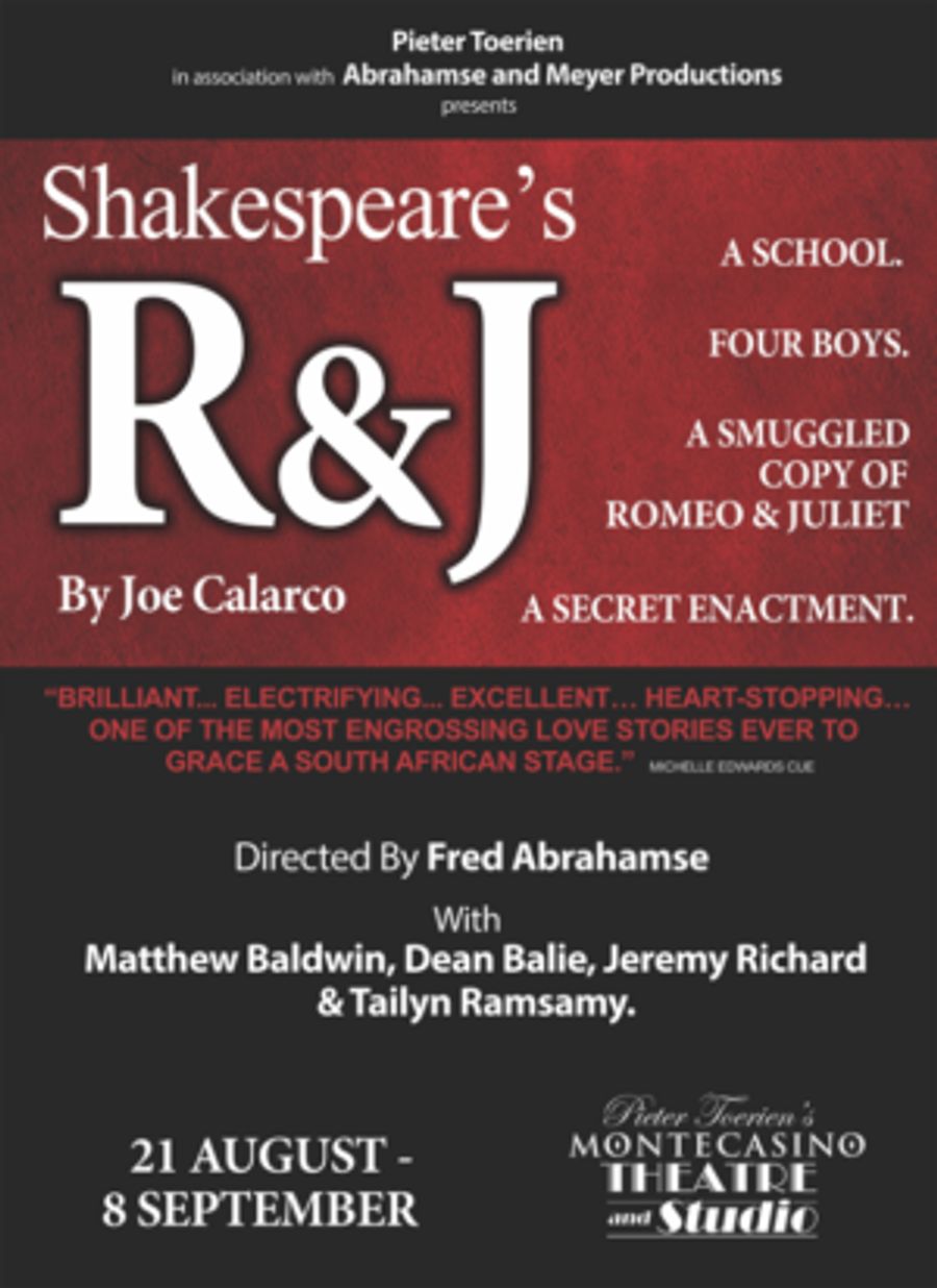 SHAKESPEARE's R&J Comes To Pieter Toerien's Montecasino Theatre Image