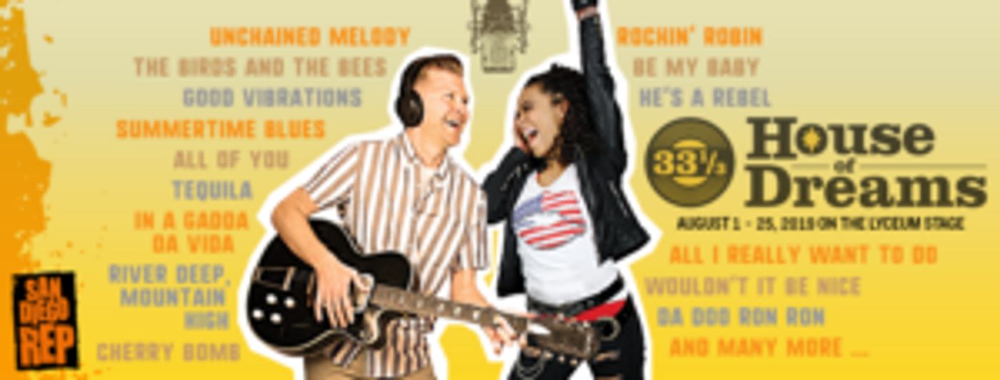 San Diego Rep Announces Engagement Events Schedule For 33 1/3 – HOUSE OF DREAMS  Image