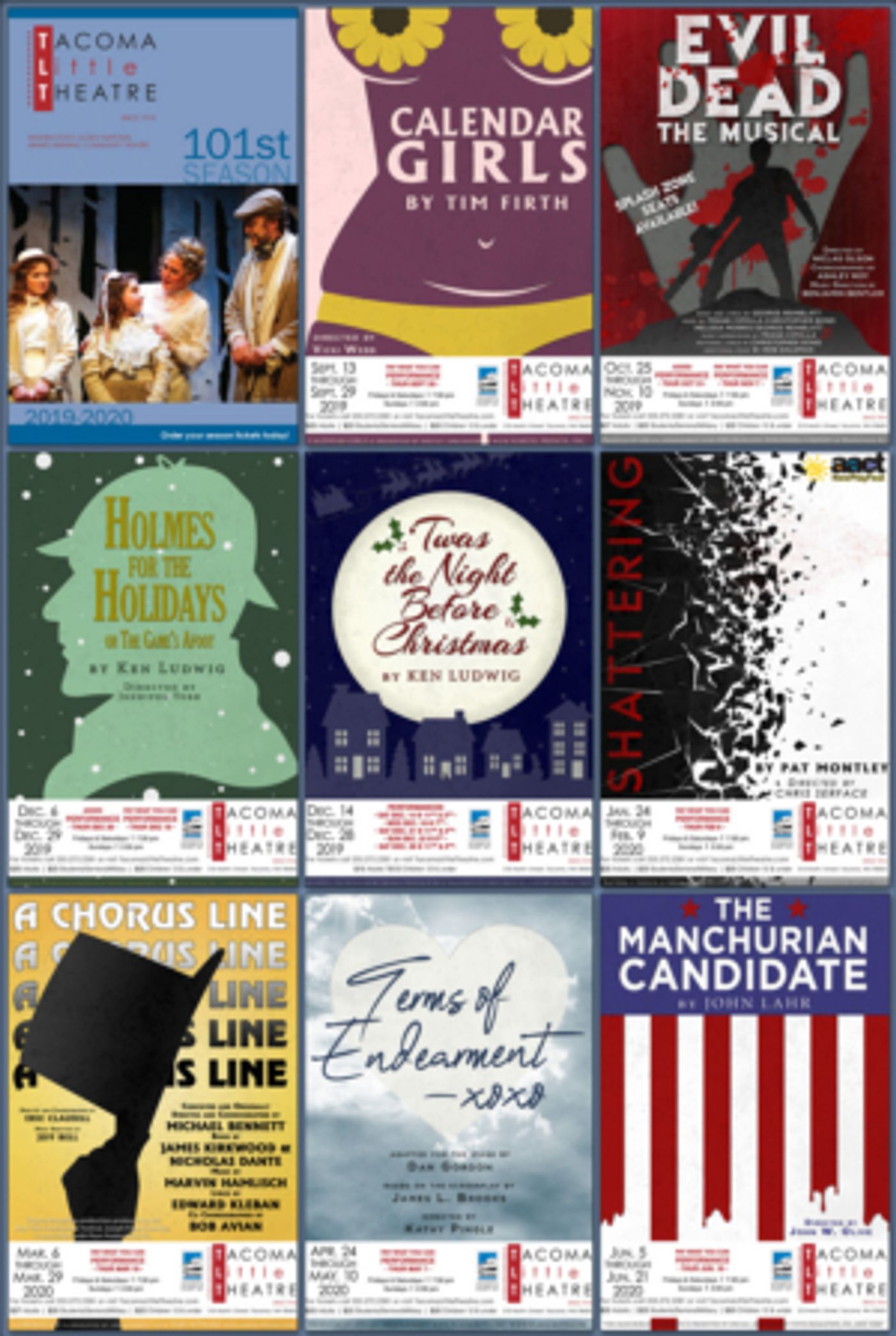 Tacoma Little Theatre Announces Its 101st Season!  Image