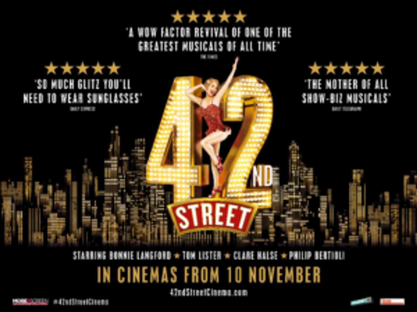 42ND STREET Starring Bonnie Langford To Be Screened In Cinemas Across the UK and Ireland  Image