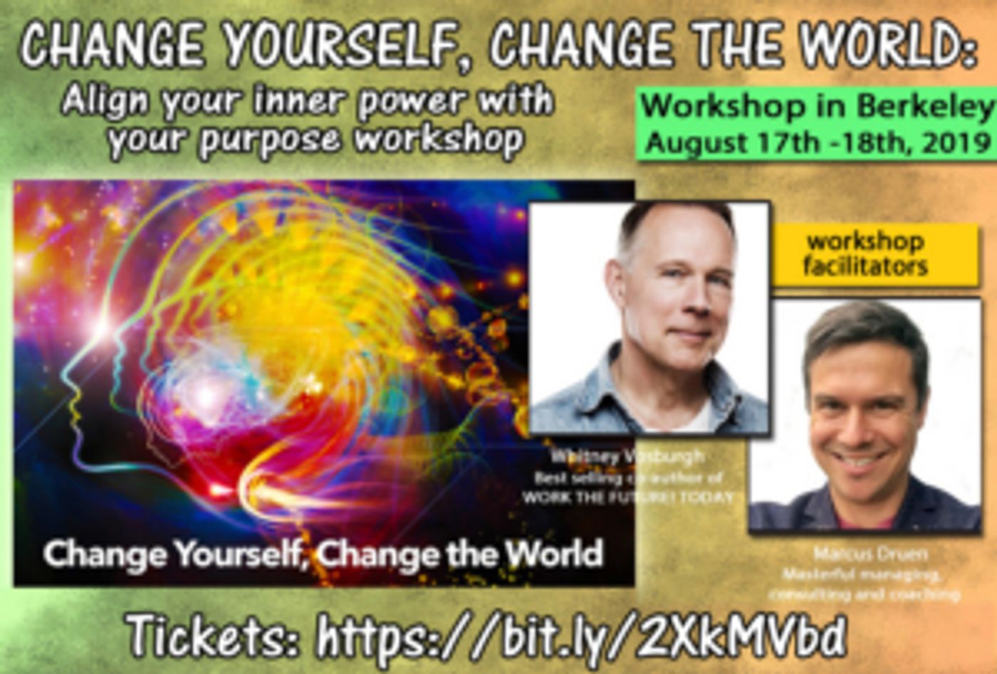 Berkeley Author To Lead Two Weekend Workshops On Navigating Change & Tapping Unique Talents  Image