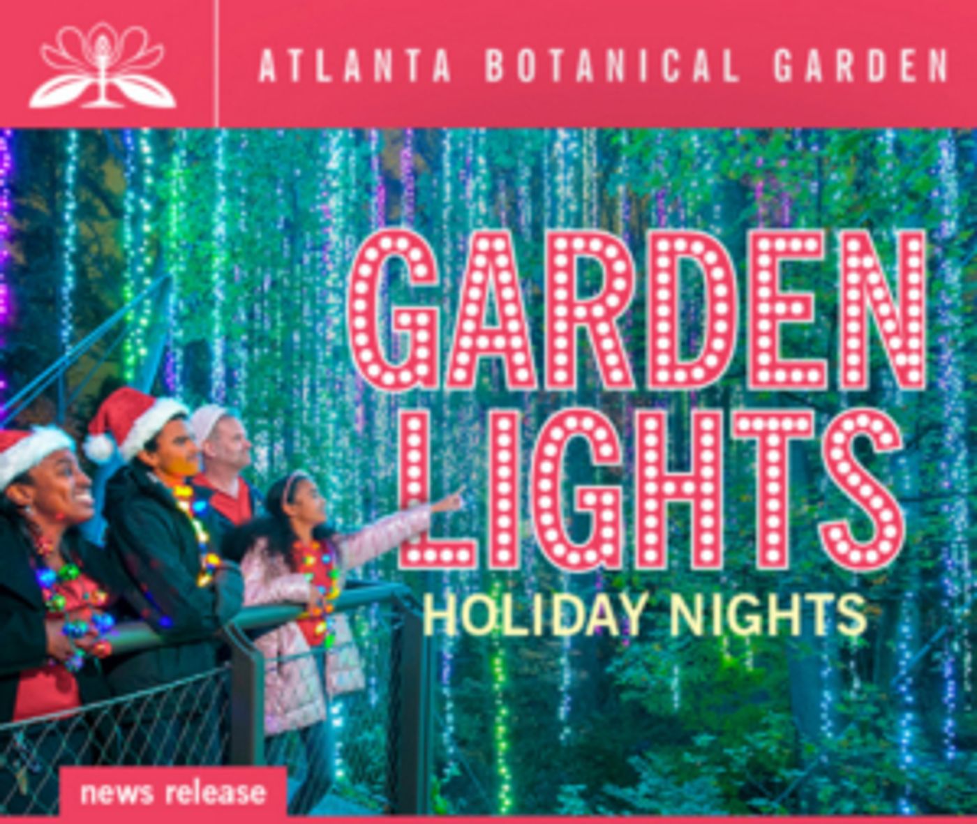 Tickets For GARDEN LIGHTS, HOLIDAY NIGHTS On Sale October 1  Image
