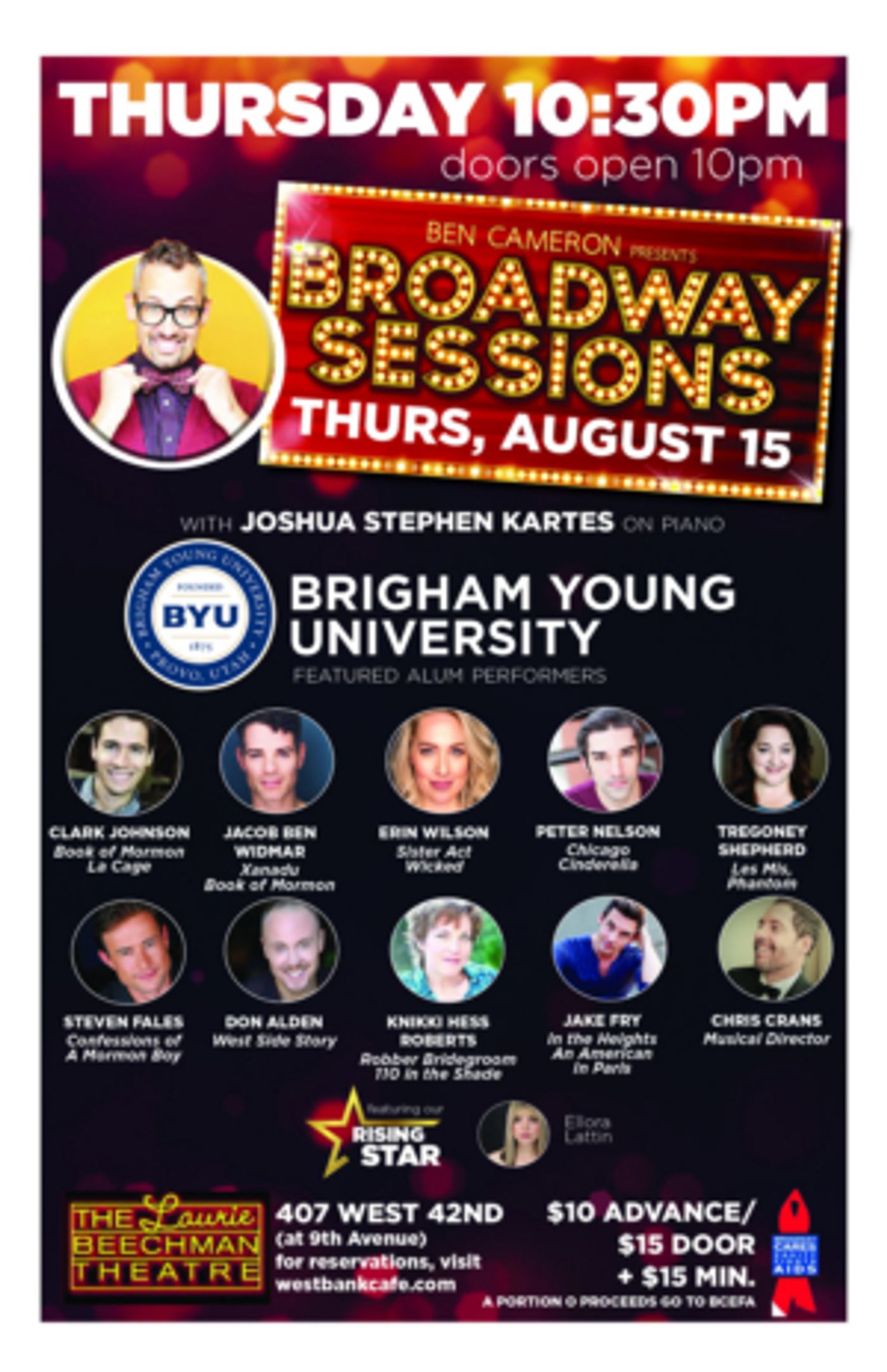 BYU Alumni Next Up at BROADWAY SESSIONS  Image