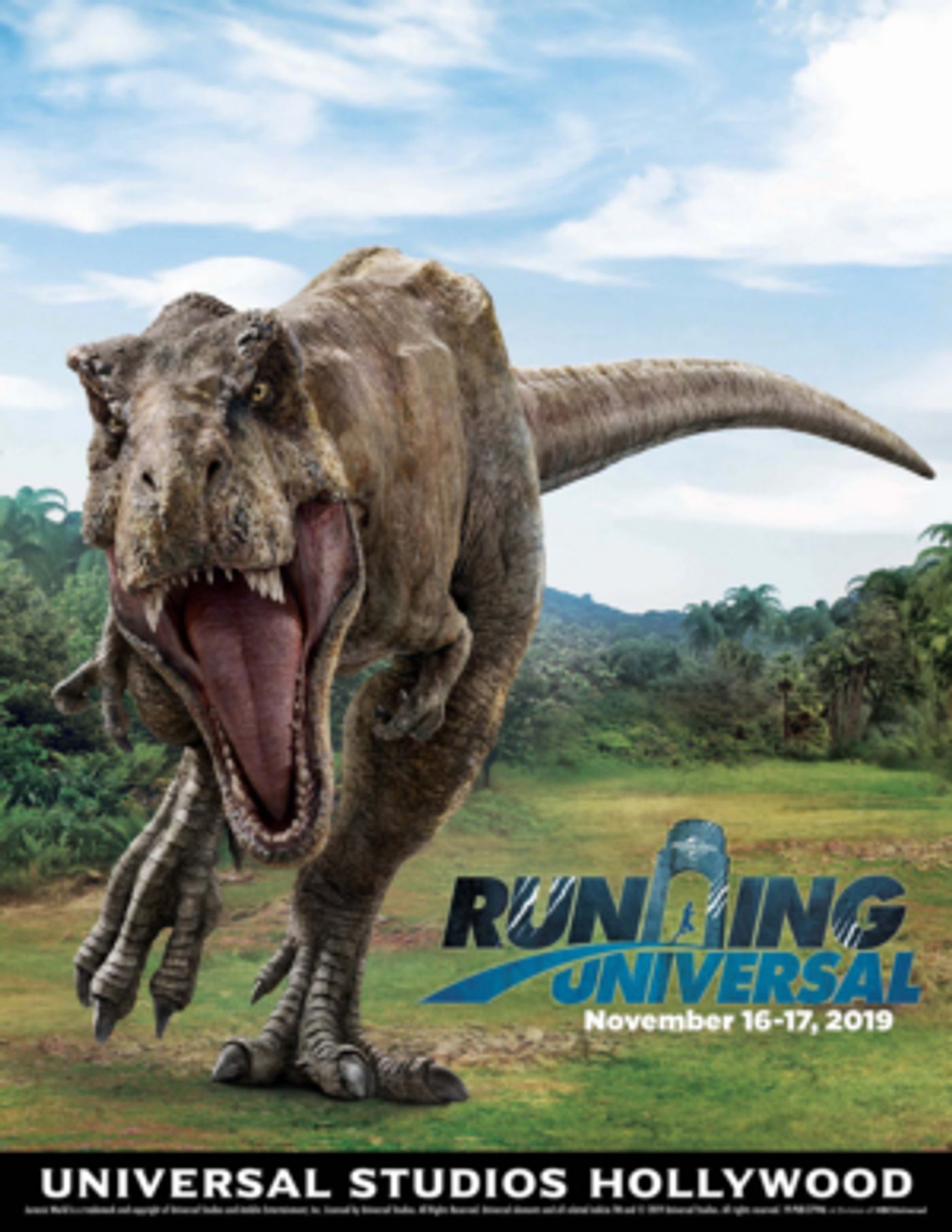 Universal Studios Hollywood's “Jurassic World—The Ride” Inspires 5K And 10K Running Marathons  Image