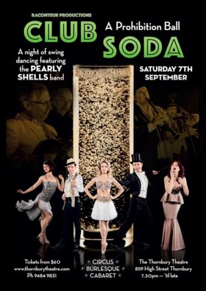 CLUB SODA Comes Tp The Thornbury Theatre September 7  Image
