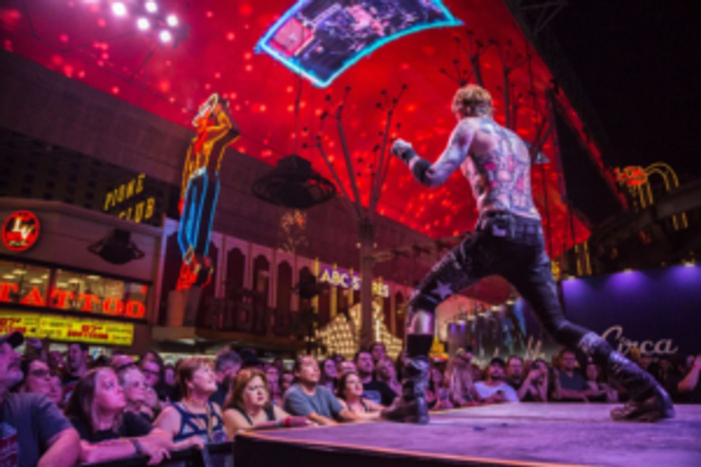 Buckcherry Returns To Fremont Street Experience With Electrifying Downtown Rocks  Image