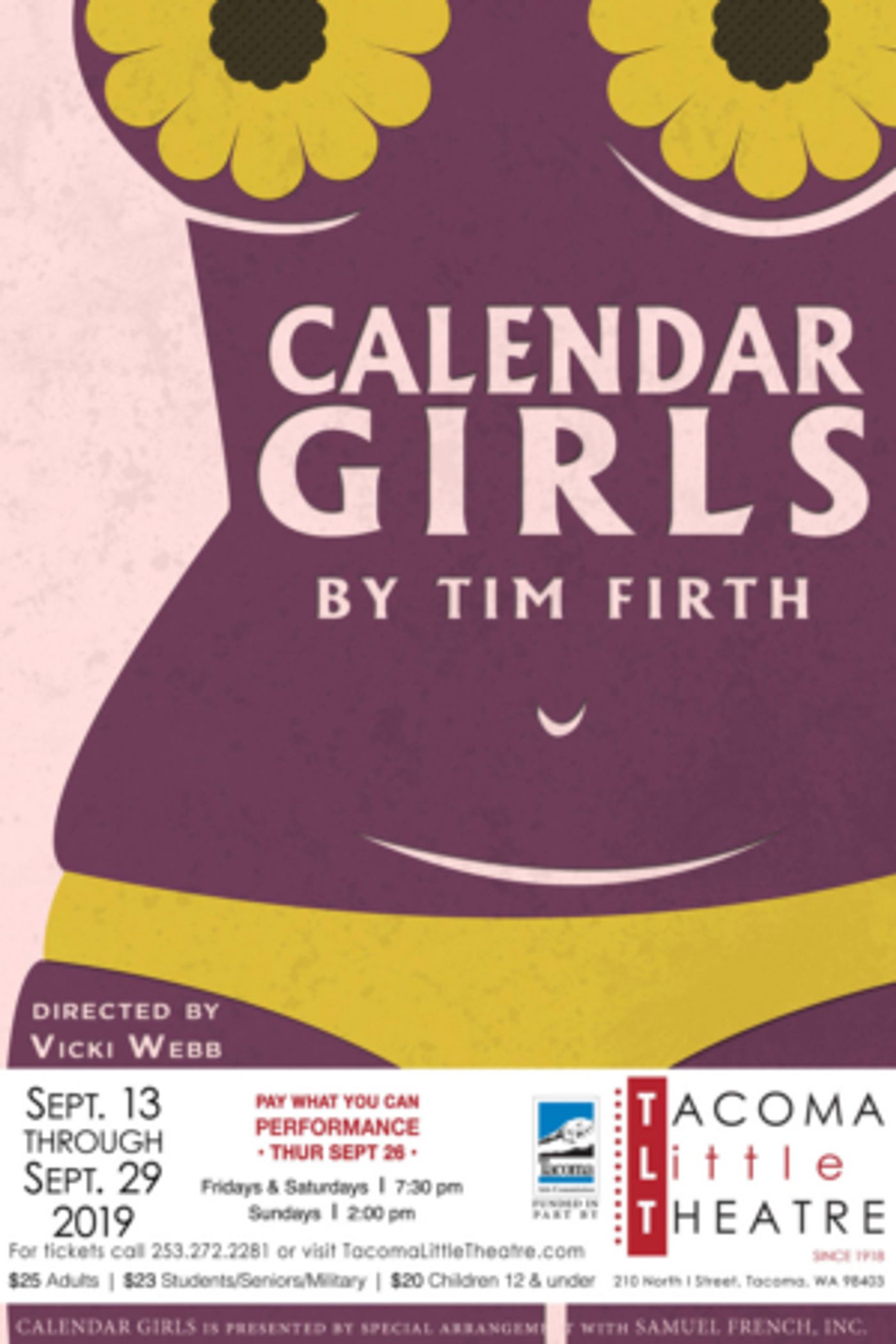 Tacoma Little Theatre Premieres CALENDAR GIRLS  Image