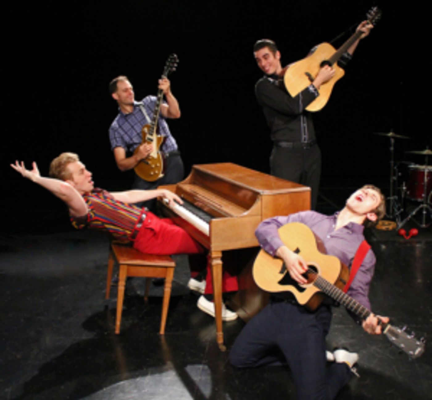 MILLION DOLLAR QUARTET Sets Out to Blow the Roof Off Cortland Rep  Image