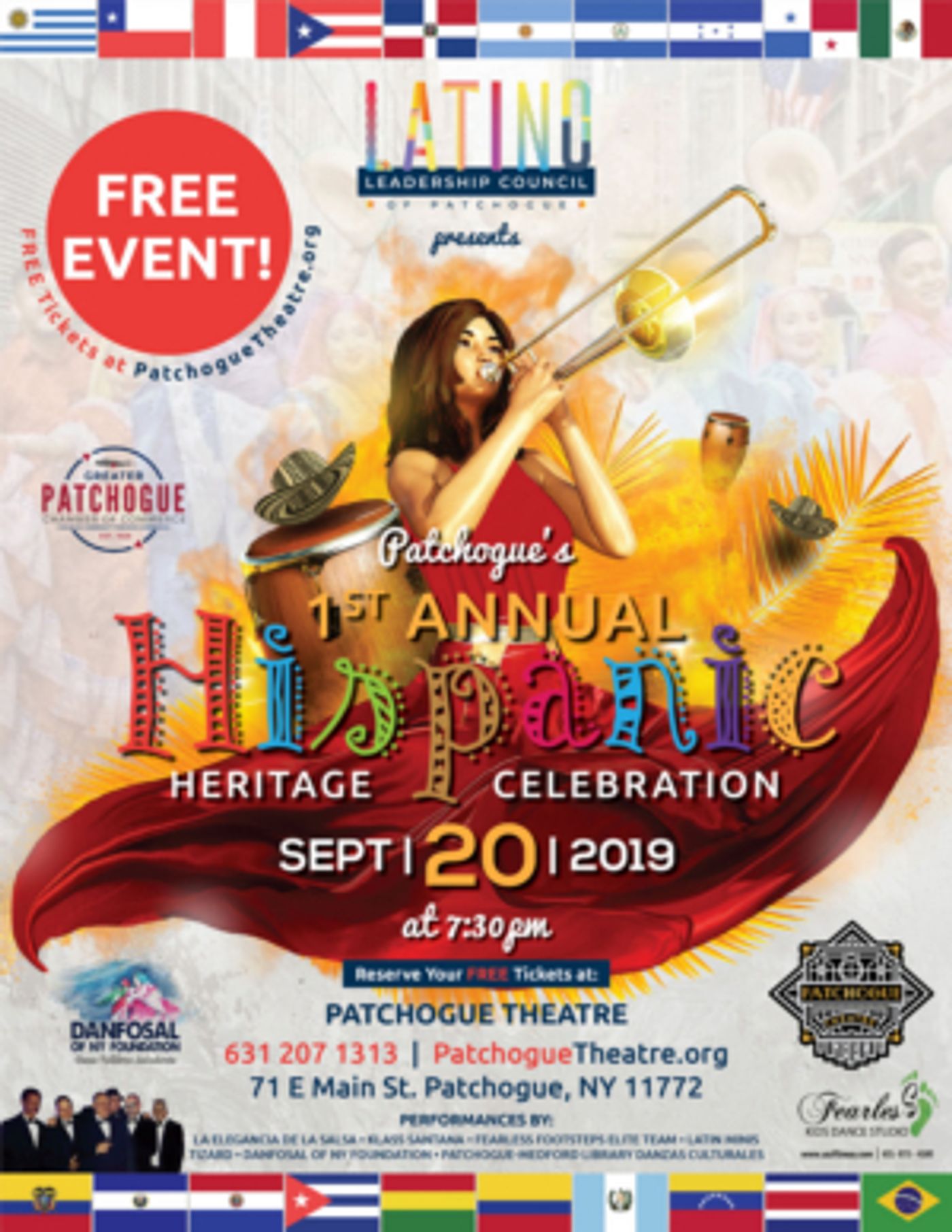 Greater Patchogue Chamber's Latino Leadership Council Announces 1st Annual Hispanic Heritage Celebration  Image
