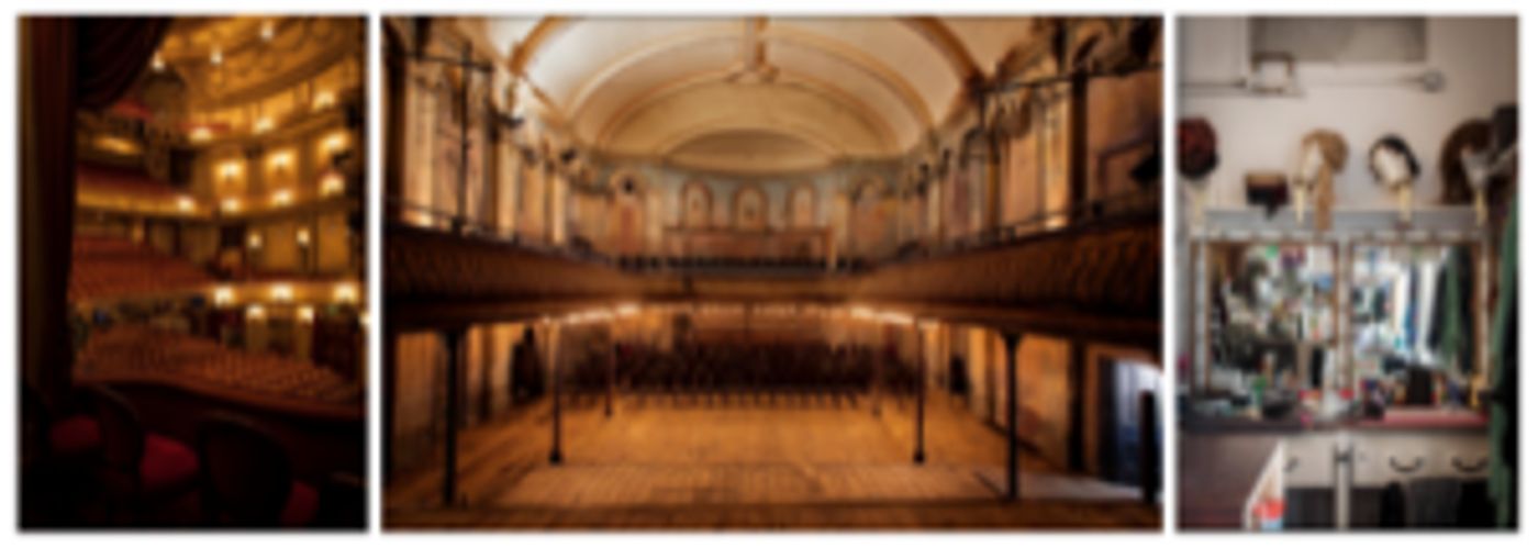 Step Backstage Into LONDON'S GREAT THEATRES With Simon Callow And Photographer Derry Moore  Image