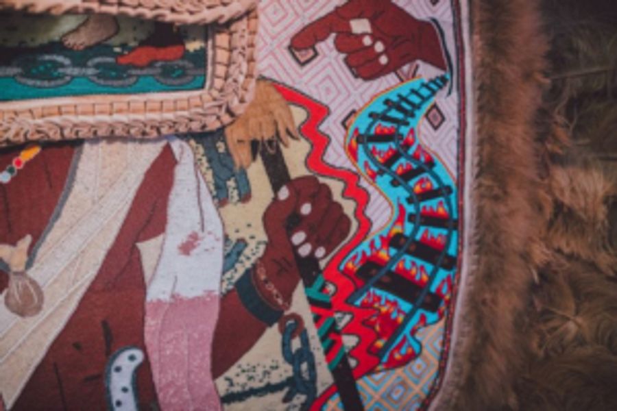 Logan Center Exhibitions Presents TUFTING GUN TAPESTRIES Image