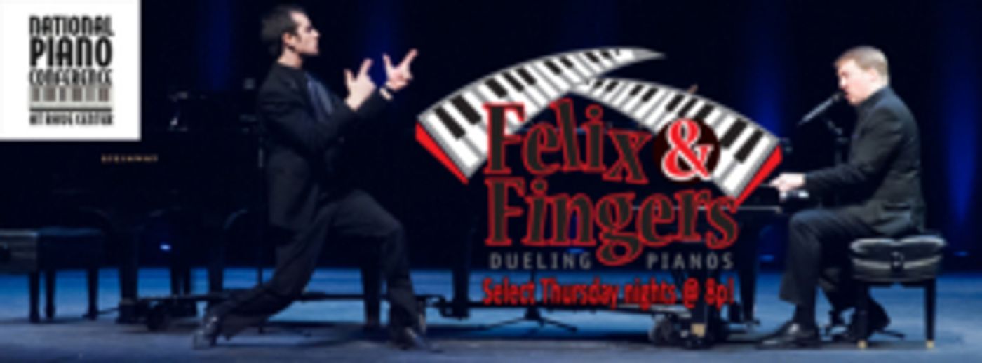 Felix And Fingers DUELING PIANOS Returns To Raue Center  Image
