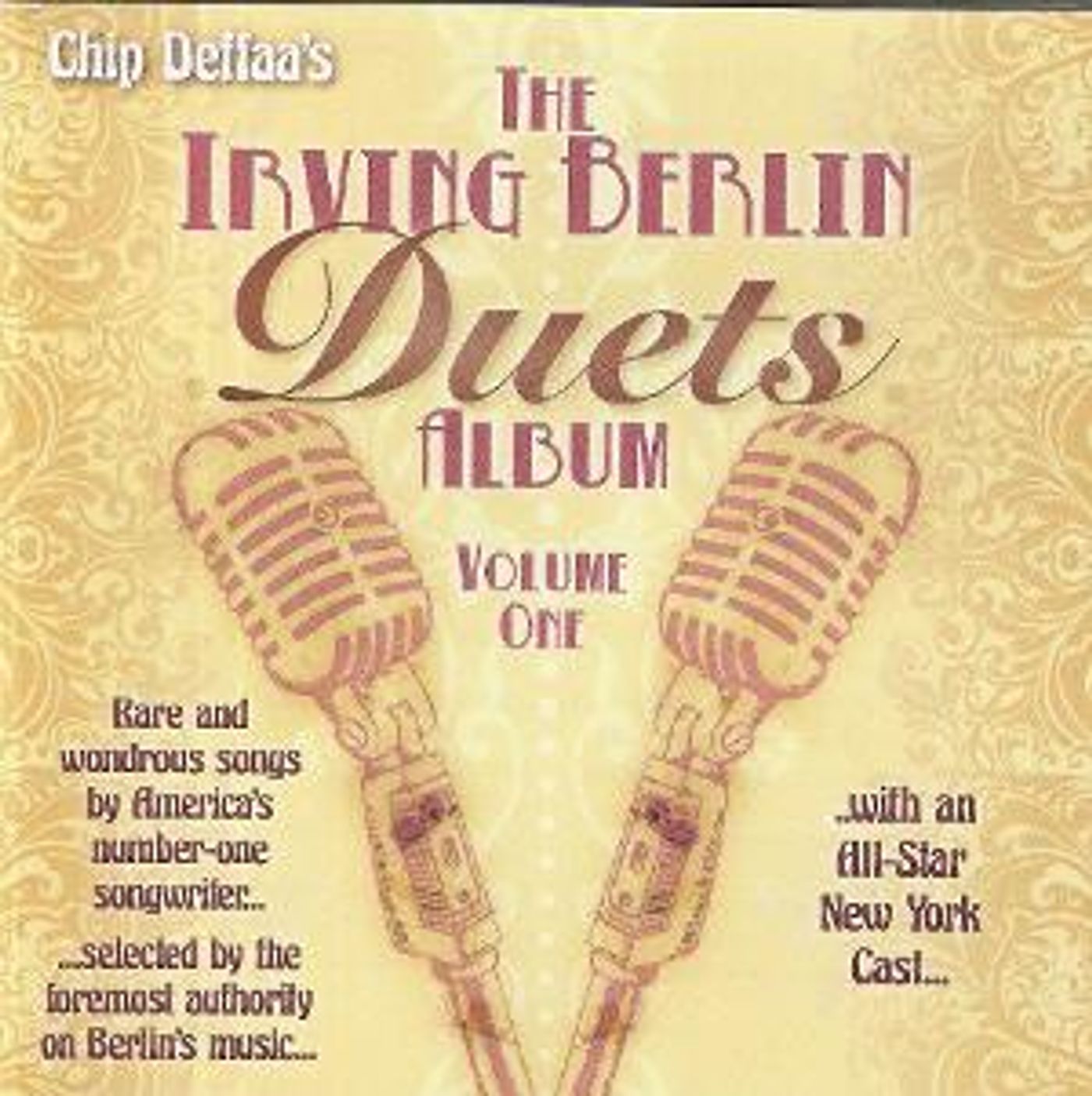 Chip Deffaa's THE IRVING BERLIN DUETS ALBUM Out Now!  Image