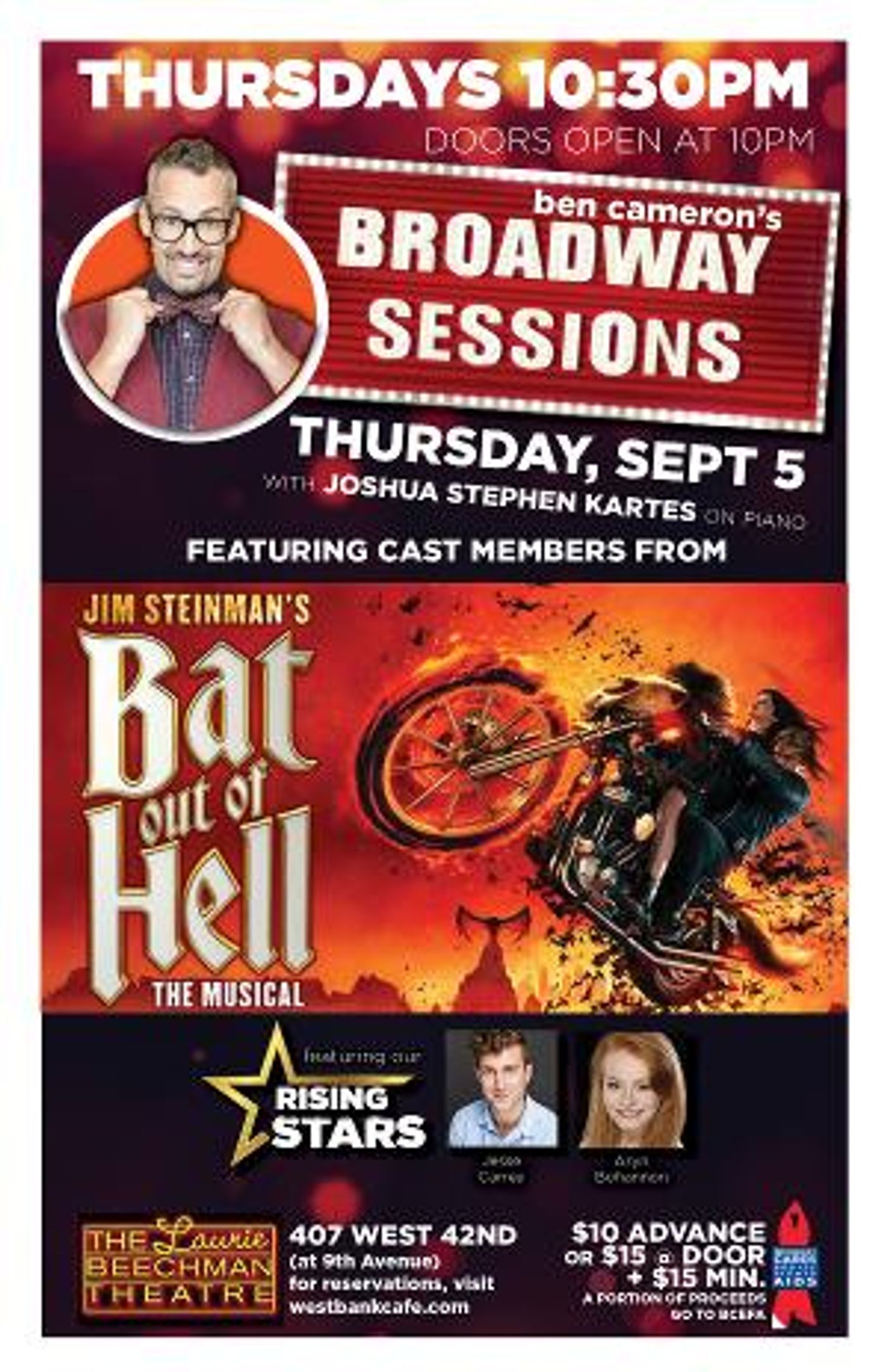 Lena Hall, Danielle Steers, and More Cast Members From BAT OUT OF HELL Will Appear at BROADWAY SESSIONS  Image
