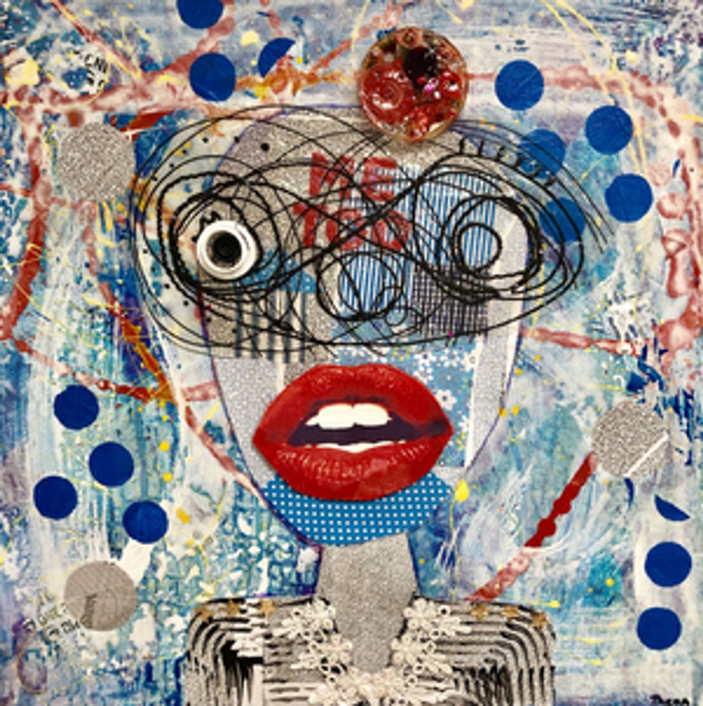 BIG MOUTH By Theda Sandiford Opens In The Art House Gallery  Image