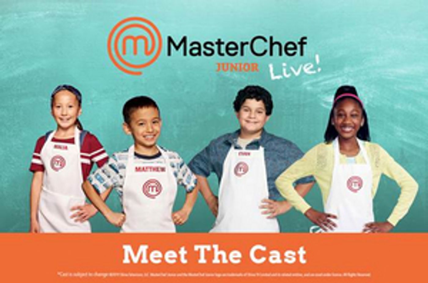 MASTERCHEF JUNIOR LIVE! Comes to Aronoff Center This Fall  Image