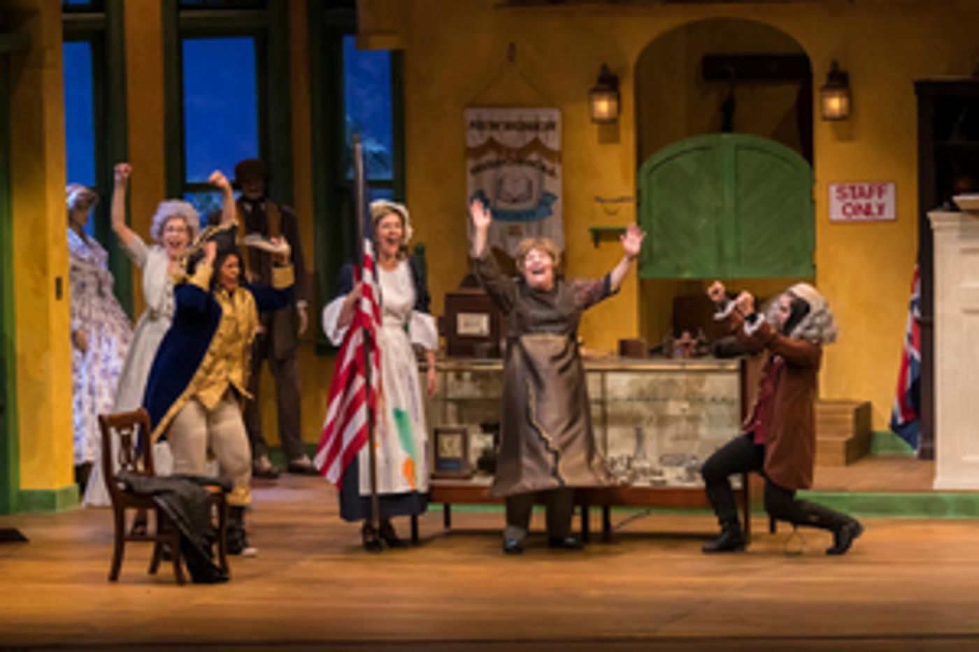 False Teeth, False History And Real Laughter At Peninsula Players  Image