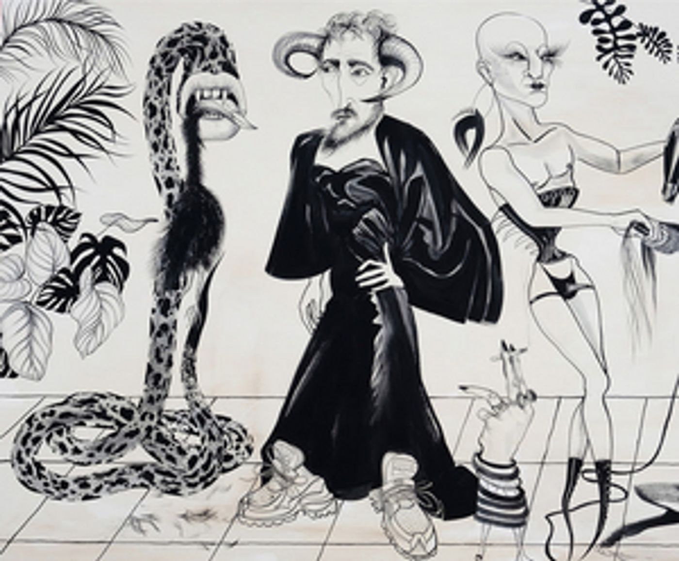 Chapter NY Announces THE DEVIL SEES BEAUTY IN A PAIR OF HORNS, FOUR CLAWS, AND A TAIL  Image