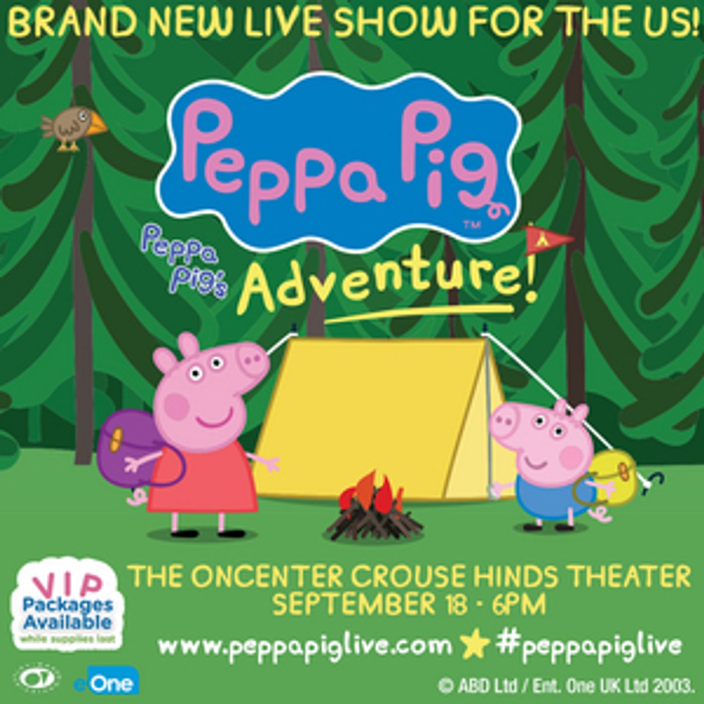 PEPPA PIG'S ADVENTURE Tour Launches from Syracuse  Image