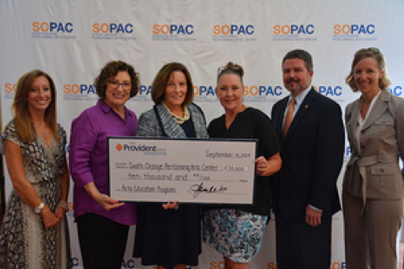 SOPAC Awarded Major Grant From The Provident Bank Foundation  Image