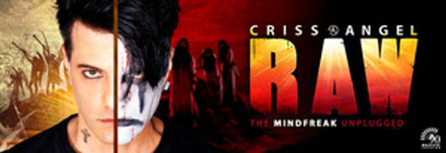 Criss Angel RAW - THE MINDFREAK UNPLUGGED Comes to the Majestic Theatre Dec 9  Image